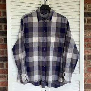 PRICE REDUCTION! Madewell Brand button down Long sleeve shirt Sz -L